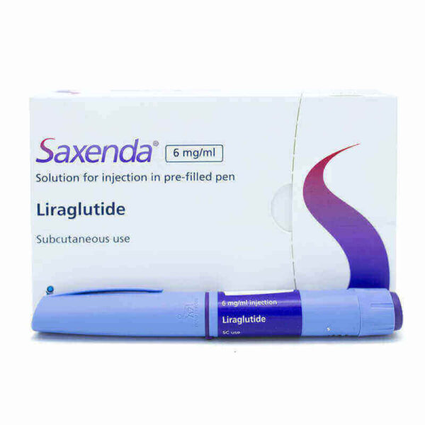 Saxenda 6mg/1ml Pre-Filled Pen 3ml ( Pack of 5)