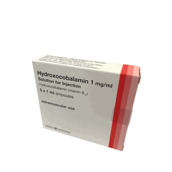 B12 – Hydroxocobalamin 1000mcg/ml (5)